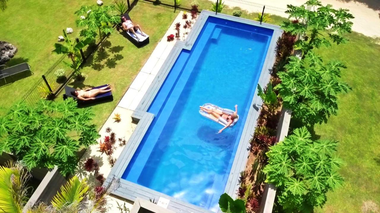 Muri Beachside Villa With Pool Раратонга Экстерьер фото