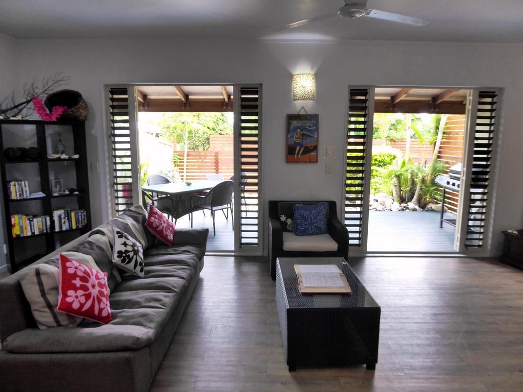 Muri Beachside Villa With Pool Раратонга Экстерьер фото
